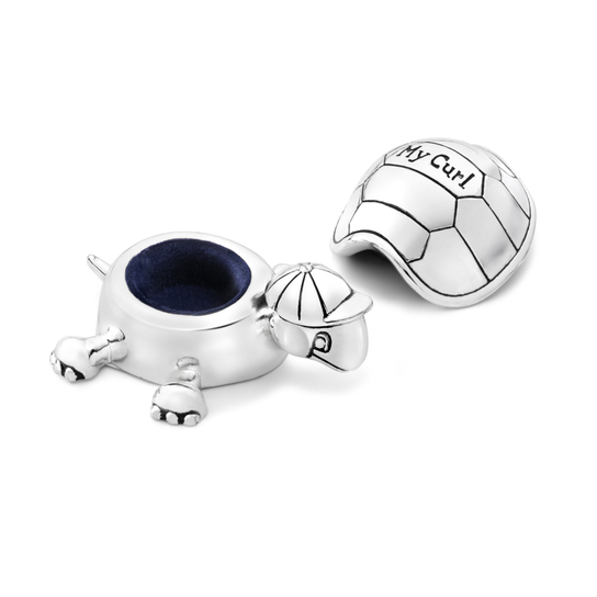 Silver First Tooth Turtle Memory Box | Maison Birks